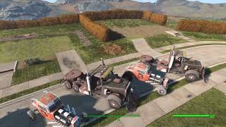 Fallout 4 Driveables of the Commonwealth  Havok Physics Vehicles  Wasteland Havok [upl. by Wake]