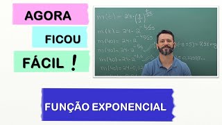 Como Resolver Funções Exponenciais Passo a Passo  Meia vida do estrôncio90 [upl. by Eidas]