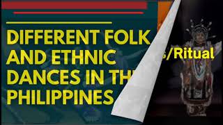 DIFFERENT FOLK AND ETHNIC DANCES IN THE PHILIPPINES [upl. by Brooks]