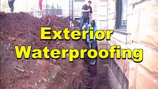 Interior or Exterior Waterproofing Which One Should You Do [upl. by Anirbes]