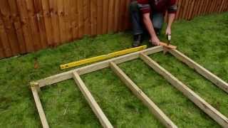 How To Assemble An Eze Shed Base [upl. by Woodring528]