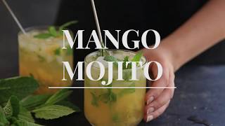 Mango Mojito Cocktail  Sodastream [upl. by Anuahsat395]