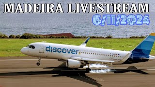 MADEIRA LIVE CR7 AIRPORT  LPMA [upl. by Retnuh]