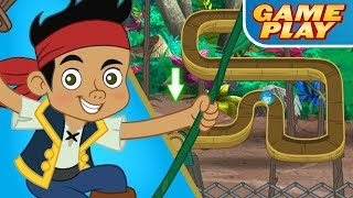 Jake and the Neverland Pirates Pirate Marble Raceway  Gameplay [upl. by Tehc]