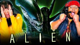 ALIEN 1979 MOVIE REACTION FIRST TIME WATCHING Sigourney Weaver  Chestburster Scene  Review [upl. by Mairim579]