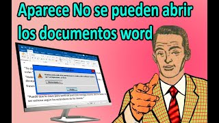 Porque no puedo abrir un documento  Resuelto [upl. by Auhsot]