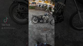 Last ride on the 73 shovelhead motorcycle harleydavidson bikelife shovelhead chopper [upl. by Nylecsoj]