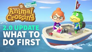 Animal Crossing New Horizon 20 Update  How To Unlock Everything ASAP [upl. by Attenyw733]