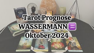 Tarotskop  WASSERMANN  Oktober 2024  tarotberlin tarot tarotskop wassermann [upl. by Naie]