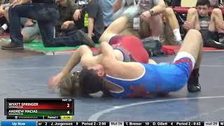 Cadet 126 Wyatt Springer Washington Vs Andrew Macias Washington [upl. by Yesmar]