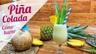 How to Make the Perfect Piña Colada 🥥🍍🍹 Easy Recipe for a Tropical Cocktail Classic [upl. by Idur]