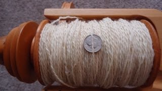 Plying Demo  Make A 2 Ply Yarn [upl. by Harrington]