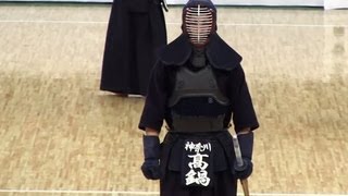 KENDO 高鍋進 × 西村佳記 3回戦 全日本剣道20121103 [upl. by Rammaj876]