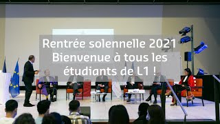 Rentrée solennelle 2021 dAssas Université [upl. by Hessney504]