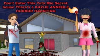 This Yuta Mio Secret House🏠  Theres a KazuE AnneblE HorroR Haunting😱👺 SAKURA SCHOOL SIMULATOR 😱 [upl. by Arreit]