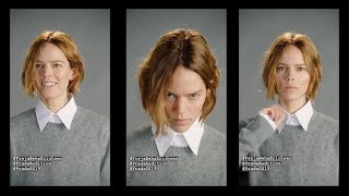 PRADA STARRING SYBILLE  Freja Beha Erichsen [upl. by Ahsatal]