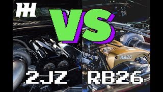 RB26 vs 2JZ [upl. by Nonnac]