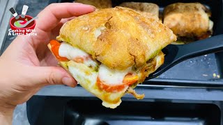 Italian Ciabatta Sandwich in the Air Fryer [upl. by Reeher610]