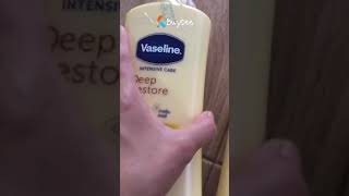 Vaseline Intensive care Lotion Deep Restore Yellow 550 ml [upl. by Milman]