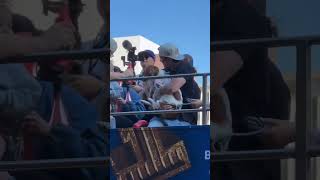 Shohei Ohtani and Decoy in Dodgers World Series Parade [upl. by Pelaga425]