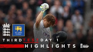 Pope 103 Leads England Charge  Highlights  England v Sri Lanka Day 1  Rothesay Test 2024 [upl. by Iretak]