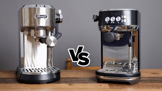 Quick Compare Delonghi Maestro Plus EC950 vs Sage Bambino Plus [upl. by Otanutrof]