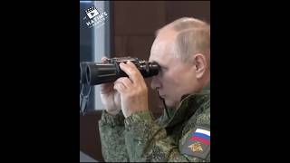 Putin Watching Zelensky Trump and Macron Through Binoculars😂 [upl. by Martino708]