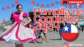 Vlog 🇨🇱 La Pampilla de Coquimbo 2024 en honor a las Fiestas Patrias de Chile [upl. by Fanchie]