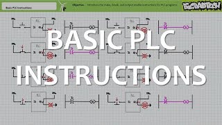 Basic PLC Instructions Full Lecture [upl. by Caundra389]