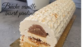 bûche vanille praliné [upl. by Ellives289]