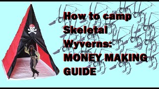 How to Camp Skeletal Wyverns in Old School Runescape  Quick  Easy Money [upl. by Navnod]