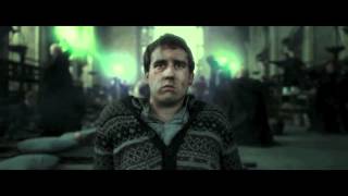 Harry Potter and the Deathly Hallows  Part 2 Protecting Hogwarts Scene  HD [upl. by Irep]