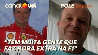 RUBINHO BARRICHELLO CRITICA FÓRMULA 1 ATUAL HOJE É MAIS PARA BOLSO CHEIO DO QUE TALENTO [upl. by Yuhas949]