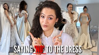 ALL the Wedding Dresses I DIDNT CHOOSE BRIDAL SIZING IS CRAZY [upl. by Licha238]