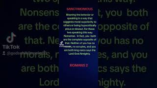 SANCTIMONIOUS listentothecrown [upl. by Daitzman]