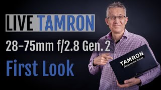 First Look TAMRON 2875mm F28 Di III VXD 2 Generation❗Standardzoomobjektiv für Nikon Z – Live [upl. by Anele]