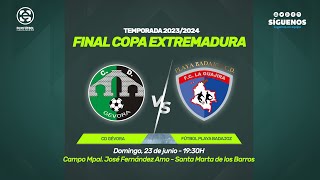 CD Gévora  Fútbol Playa Badajoz  Final 🏆COPA EXTREMADURA 2324 [upl. by Bendite]