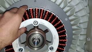 Como funciona um motor Direct Drive em Lavadoras  How To Work Direct Drive Motor [upl. by Enrobialc]