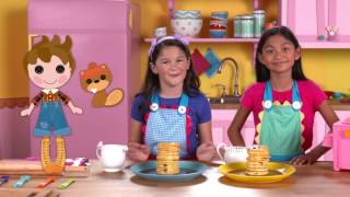 Lalaloopsy Kitchen Super Silly Party Cake Recipe l Episode 2  Lalaloopsy [upl. by Airdnal]