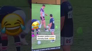 Brandon Smith is a comedy gold funny roosters nrl footy savannahgreigeTopgdogtt9uh [upl. by Grimbly]