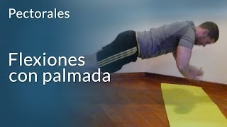 Flexiones con palmada para pecho [upl. by Nohsauq]