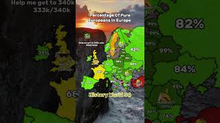 Percentage Of Pure Europeans In Europe europe mapper capcut history [upl. by Roth178]