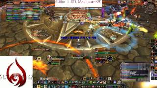 오그리마 공성전 25하드 블랙퓨즈 AFK KIN RAIDERS VS Siege of Orgrimmar 25H Siegecrafter Blackfuse HUNTER View [upl. by Elleniad]