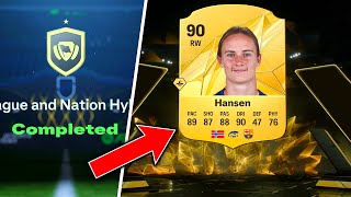 LEAGUE amp NATION HYBRID COMPLETED CHEAP EA FC25 Ultimate Team [upl. by Berne]