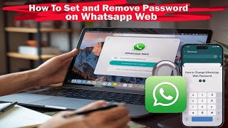 How to lock WhatsApp Web on LaptopPC  how to lock chat in whatsapp web or linked device [upl. by Anina302]