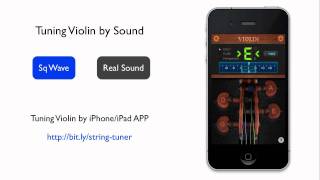 Violin Reference Tuning Sound  A440 open string G D A E [upl. by Anneh]