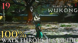 Black Myth Wukong 100 part 19  Chapter 4 Temple of Yellow Flowers Walkthrough amp Guide [upl. by Esiole935]