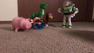 Toy Story 2 Live Action Stop Motion Buzz’s Speech Remake [upl. by Ellenet]