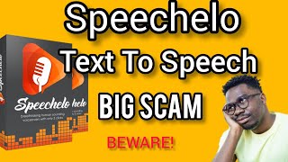 A SCAM Speechelo Review  turn text to speech with human like voices  legit [upl. by Attennyl]