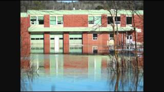 Perth Andover Flood Largest Flood In History [upl. by Halfdan870]